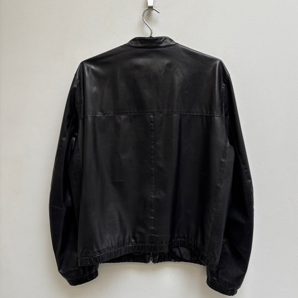 FW08 Prada Leather Bomber Jacket