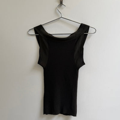 FW07 Gucci by Frida Giannini Ribbed Tank Top