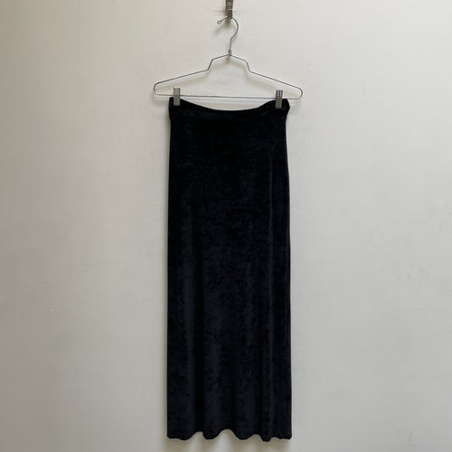 FW23 Balenciaga Velvet Maxi Skirt