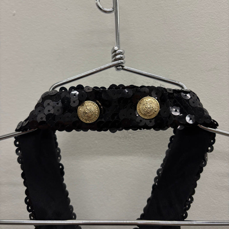 Balmain Sequence Rose Halter Top