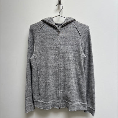 00s Shellac Salt & Pepper Zip Up Hoodie