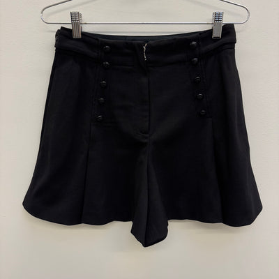 00s Dolce & Gabbana Button Up Black Shorts