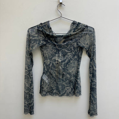 KMWLS Mesh Patterned Top