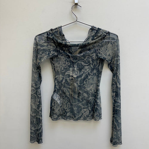 KMWLS Mesh Patterned Top