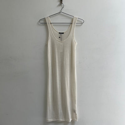 SS20 Ann Demeulemeester Sheer Wool Tank Dress