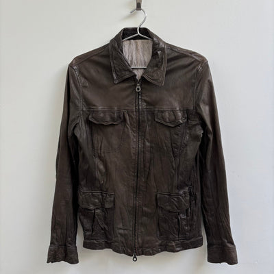 Kyoji Maruyama Four Pocket Calf Leather Jacket