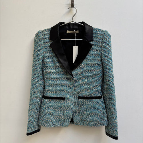 FW10 Balenciaga By Nicolas Ghesquiere Tweed Blazer