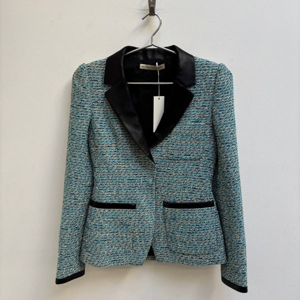 FW10 Balenciaga By Nicolas Ghesquiere Tweed Blazer
