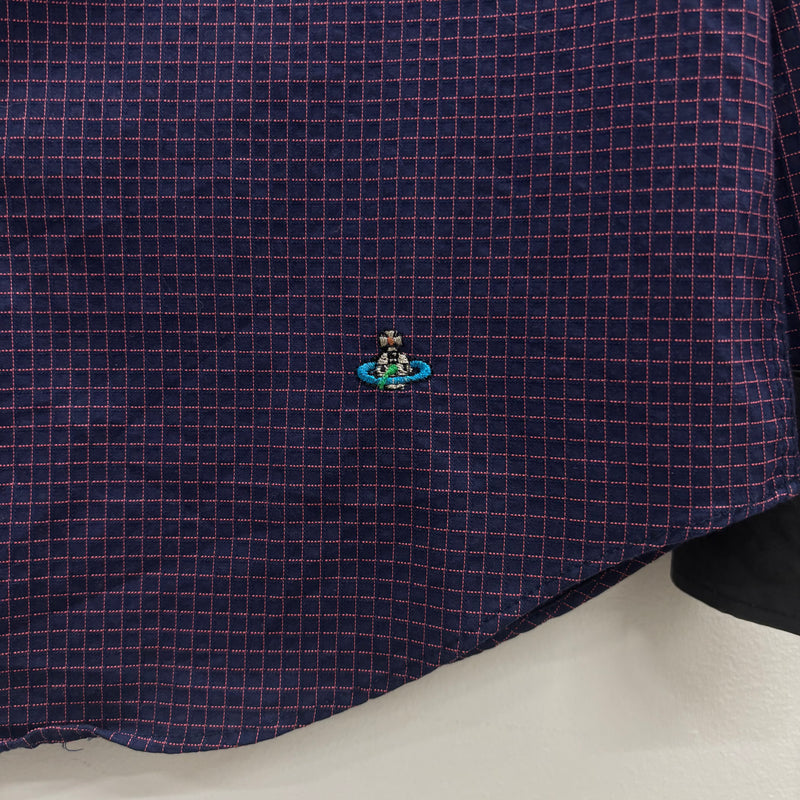 90s Vivienne Westwood Detachable Collar Button Up