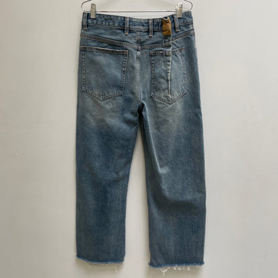 Maison Margiela MM6 Distressed Pleated Jeans