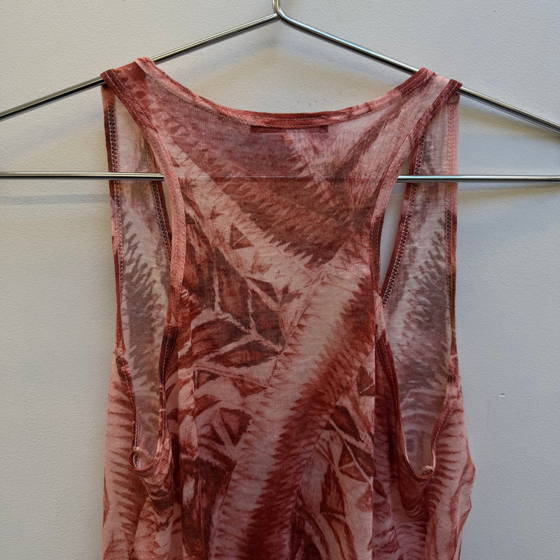 SS12 Balmain Patterned Tank Top