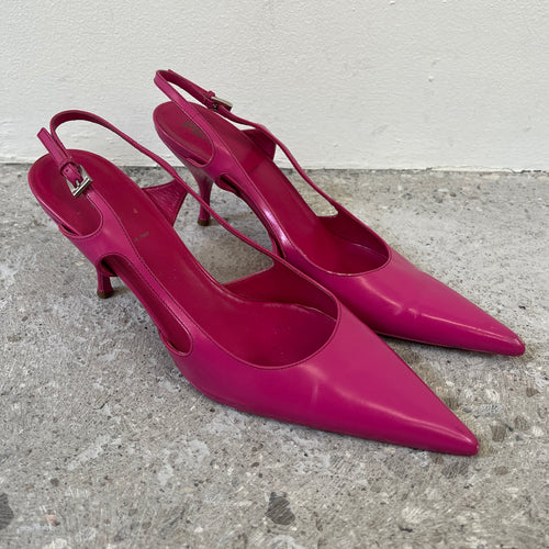 00S Prada Slingback Pumps