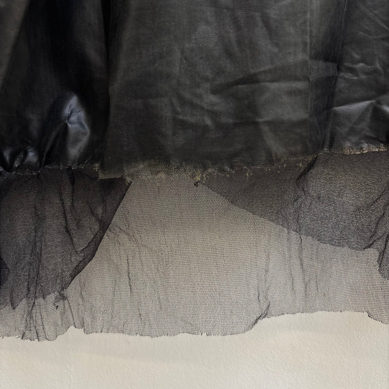 Marc Le Bihan Latex Tule Maxi Skirt