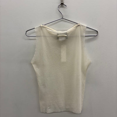 90s Jean Paul Gaultier Sleeveless Mesh Top