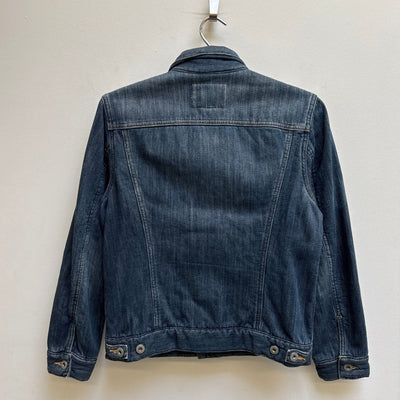 SS17 Junya Watanabe Denim Sherpa Lined Trucker Jacket