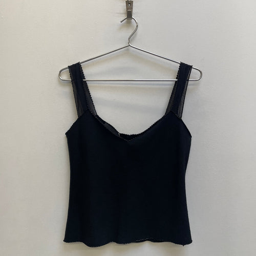 Prada Beaded Neckline Wool Camisole Top
