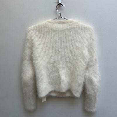 FW15 Balenciaga Angora Button Up Cardigan