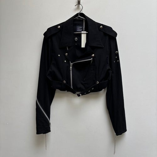 Limi Feu Cropped Biker Jacket