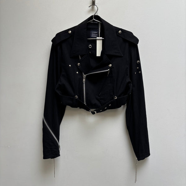 Limi Feu Cropped Biker Jacket