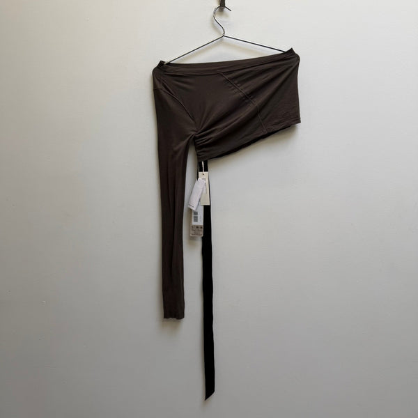 FW19 Rick Owens DRKSHDW Single Long Sleeve Cropped Top