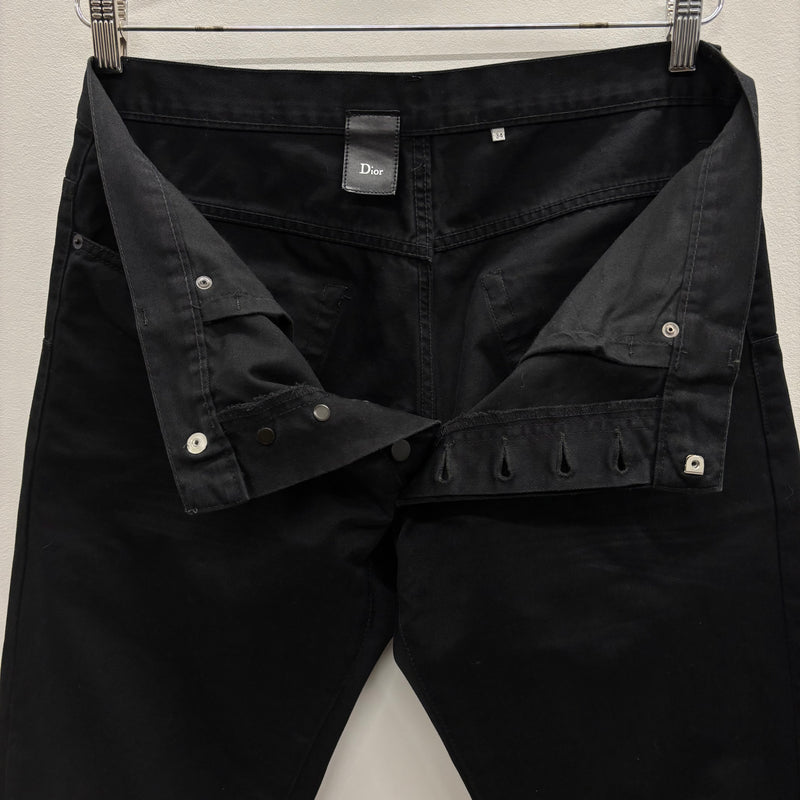 Christian Dior Homme By Hedi Slimane Black Jeans