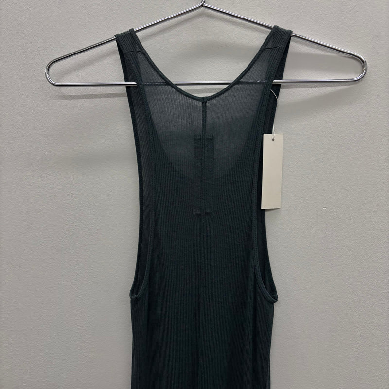 FW16 Rick Owens Mastodon Long Ribbed Tank Top