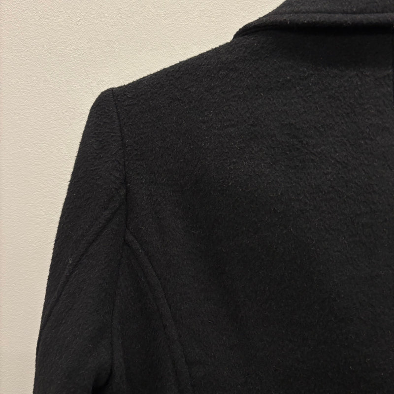 Atsuro Tayama Wool Double Breasted Peacoat