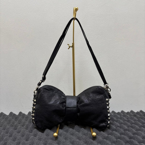 Enchantment…? Studded Leather Bow Bag