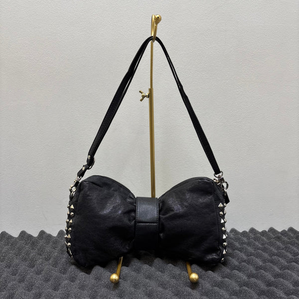 Enchantment…? Studded Leather Bow Bag