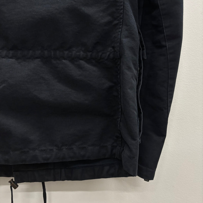 Balmain Biker Parka High Collar Jacket