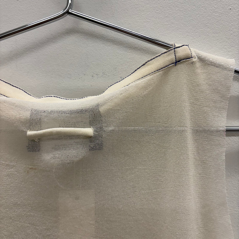 90s Jean Paul Gaultier Sleeveless Mesh Top