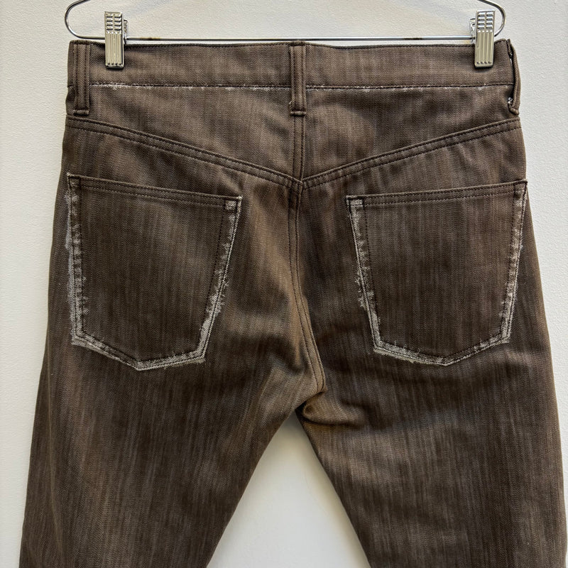 Issey Miyake Mudwash Straight Leg Jeans