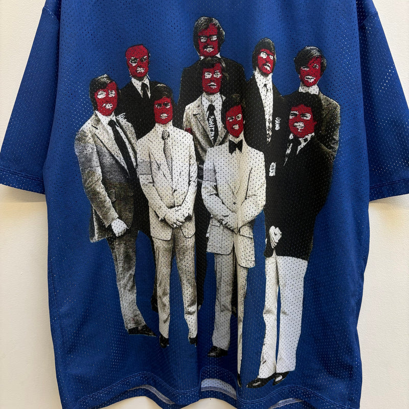 Kusikohc Perforated Jersey Graphic T-Shirt