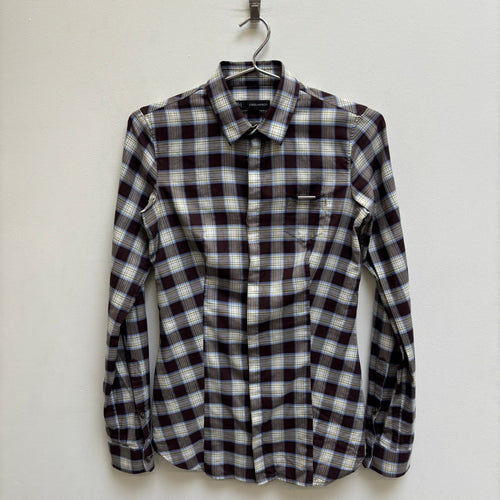 00s Dsquared2 Plaid Dress Shirt