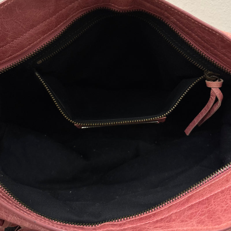 SS09 Balenciaga Pink City Leather Bag