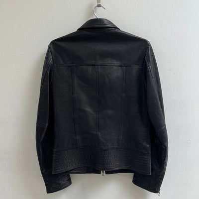 00S Shellac Leather Riders Jacket