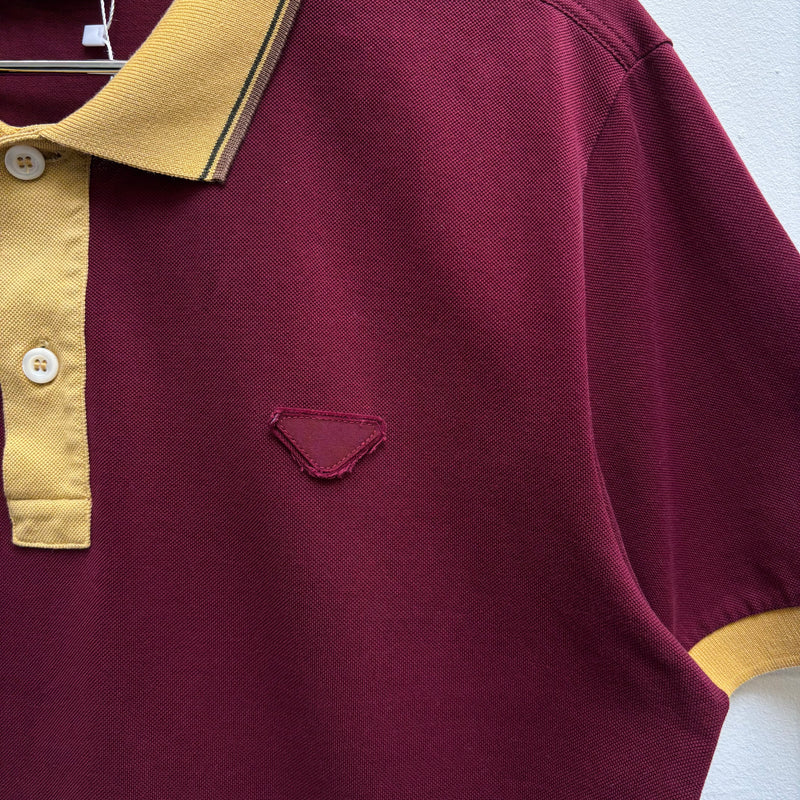 Prada Two Toned Polo Shirt