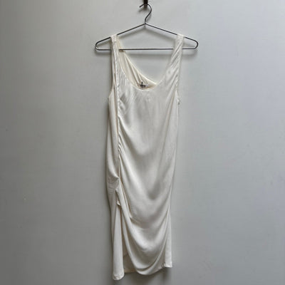 Helmut Lang Silk Synched Tank Dress