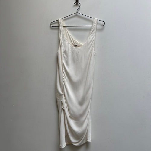 Helmut Lang Silk Synched Tank Dress