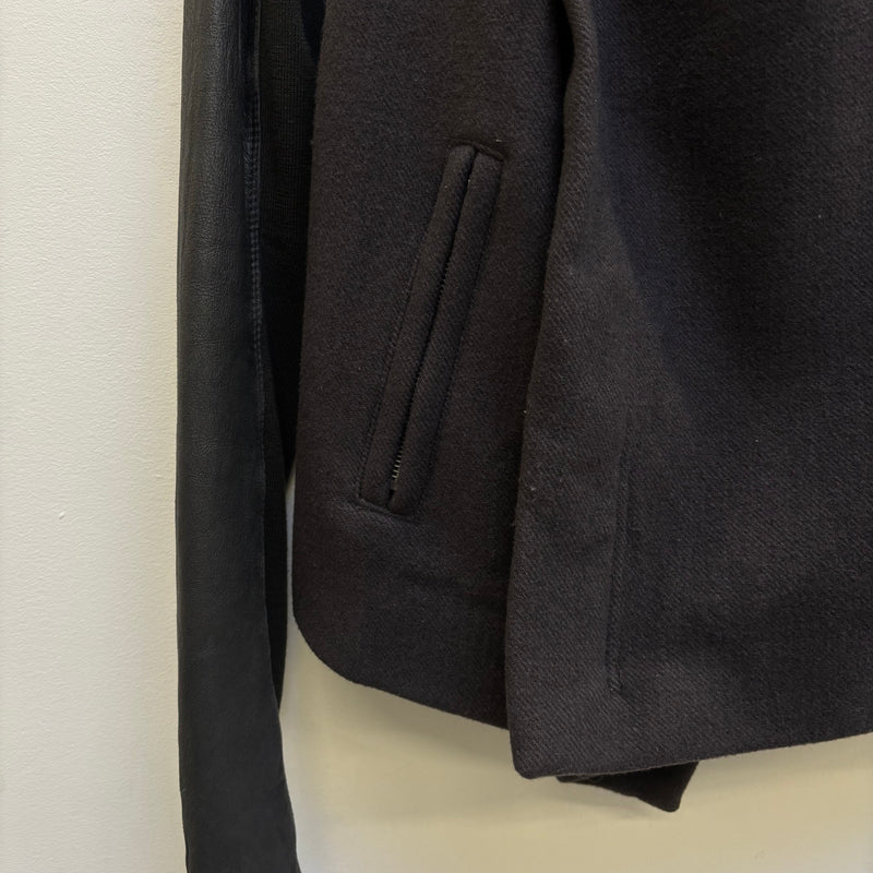 FW07 Rick Owens Funnel Collar Jacket