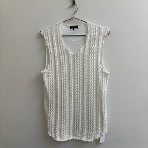 SS11 Comme Des Garçons Homme Plus Cable Knit Cut & Sew T-Shirt
