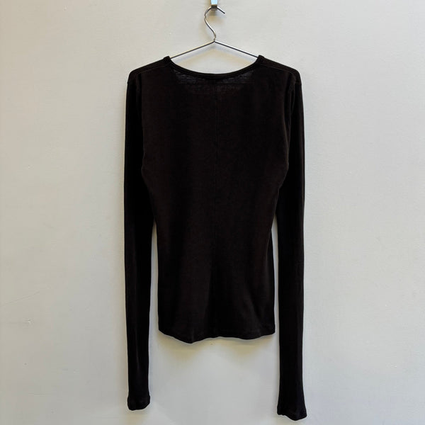Ann Demeulemeester Rib Knit Long Sleeve