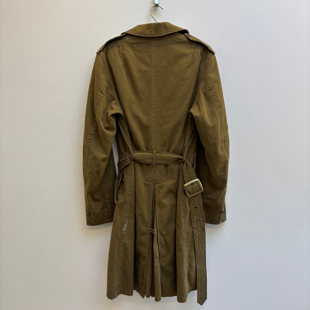 Le Grand Bleu (L.G.B.) Khaki Trench Coat Royal Flash