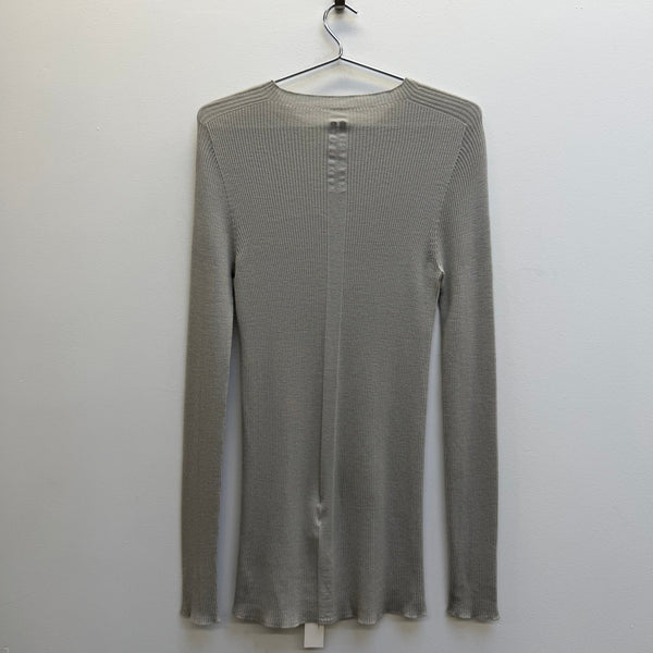 FW21 Rick Owens Pearl Rib Knit Sweater