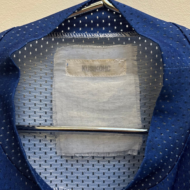 Kusikohc Perforated Jersey Graphic T-Shirt