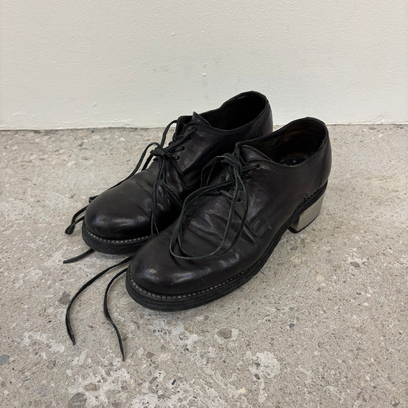 Guidi Metal Heel Derby