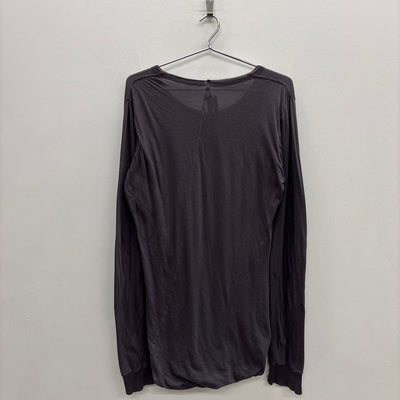FW17 Rick Owens “GLITTER” Lilac Double Layered Long Sleeve