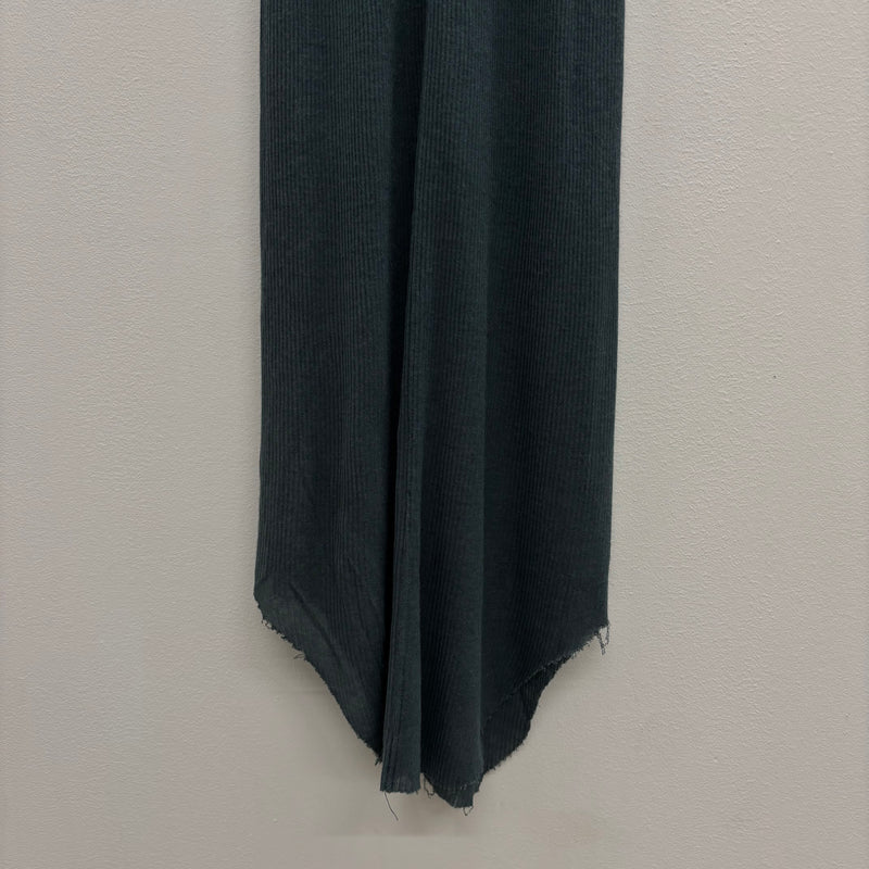 FW16 Rick Owens Mastodon Long Ribbed Tank Top