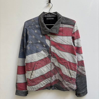 00s Mihara Yasuhiro American Flag Jacket