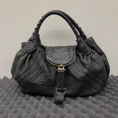 Fendi Spy Leather Handbag